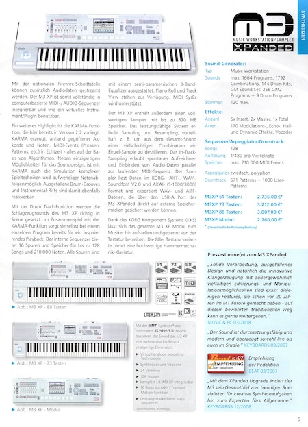 Sonderheft: Synthesizer & Workstations