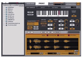 KORG: microSampler: Editor