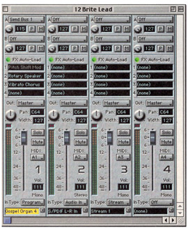 KORG: Oasys PCI-Card: OASYS-Mischer