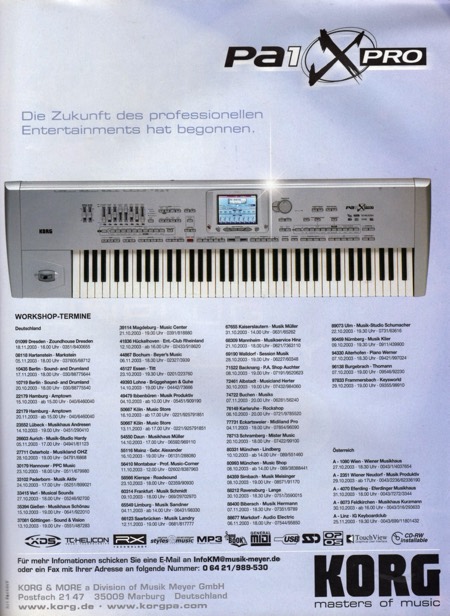 PA1XPRO - Die Zukunft des professionellen Entertainments hat begonnen.