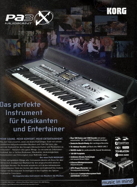 Das perfekte Instrument für Musikanten und Entertainer