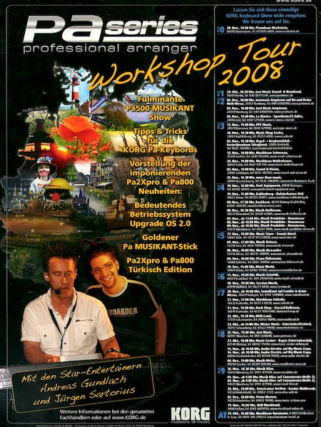 Workshop Tour 2008