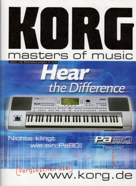 Hear the difference - Nichts klingt wie ein PA80!