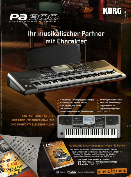 Ihr musikalischer Partner mit Charakter Ihr musikalischer Partner mit Charakter