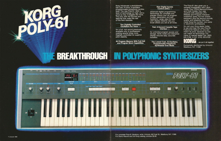 THE BREAKTROUGH IN POLYPHONIC SYNTHESIZERS