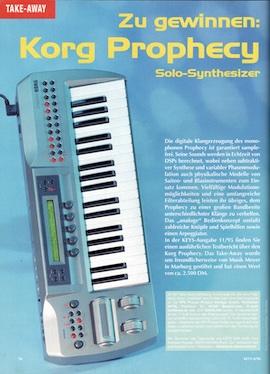 Korg Prophecy