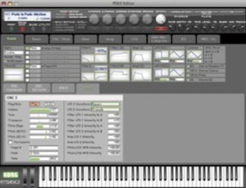 KORG: PS60: Editor