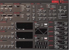 KORG: R3: Editor