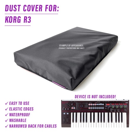 Dust Cover for: Korg R3 - Device is not included!