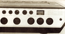 KORG: SQD-1: Rückansicht