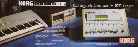 KORG SoundlinkDRS - das digitale Zentrum im adat Format