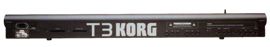 KORG: T1: Rückansicht