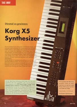 KORG: X5