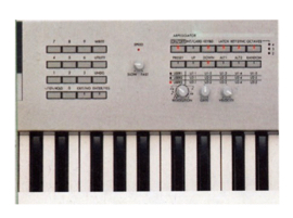 KORG: Z1: Bedienfeld