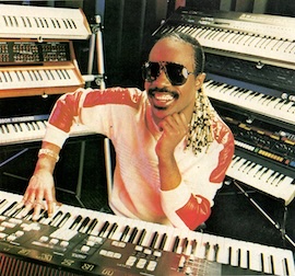 Stevie Wonder am Kurzweil 250