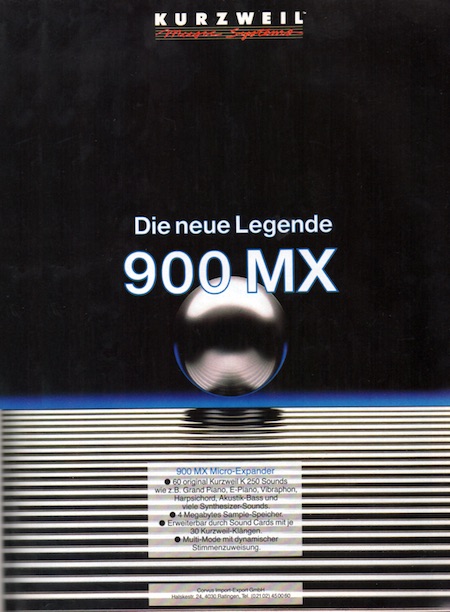 Die neue Legende 900 MX