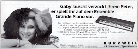 Gaby lauscht verzückt Ihrem Peter, er spielt ihr auf dem Ensemble Grande Piano vor. Gaby lauscht verzückt Ihrem Peter, er spielt ihr auf dem Ensemble Grande Piano vor.