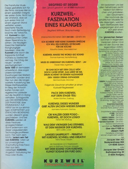 SIEGFRIED IST SIEGER