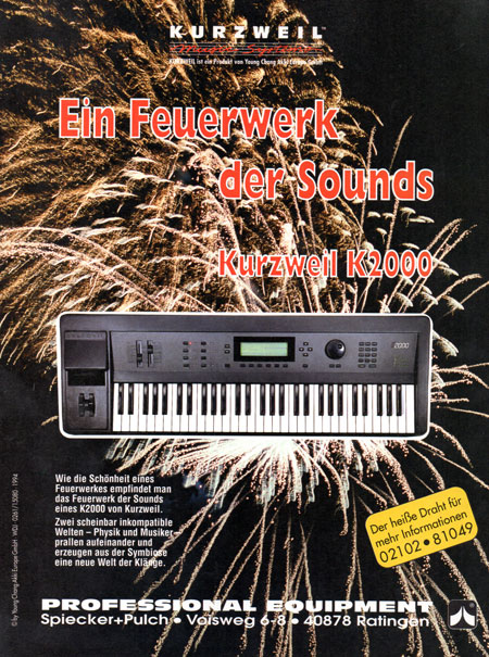 Ein Feuerwerk der Sounds