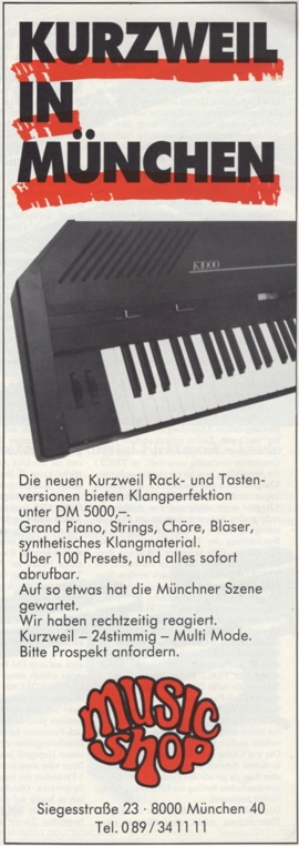 KURZWEIL IN MÜNCHEN