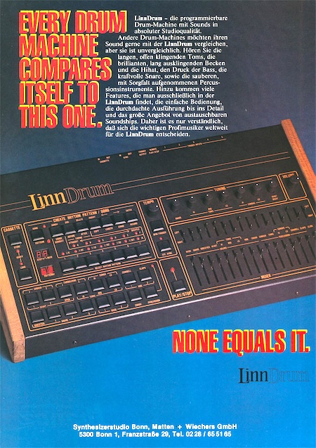 Every Drum Machine Compares Itself To This One.