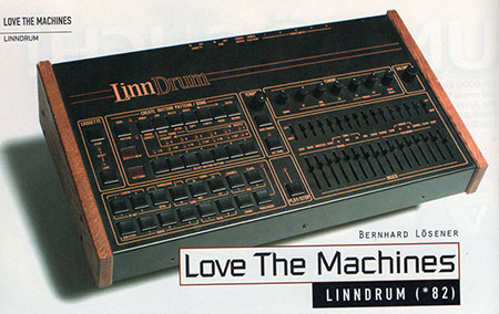 LINN: LinnDrum - Love The Machines von Bernhard Lösener