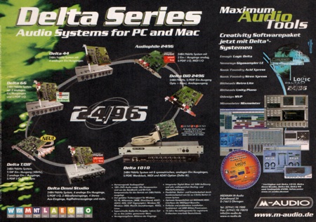 Delta-Series - Audiosystems for PC und Mac