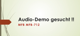 Audio-Demo gesucht !!