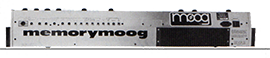 MOOG: Memorymoog: Rückansicht
