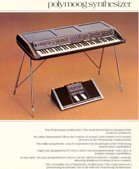 polymoog synthesizer