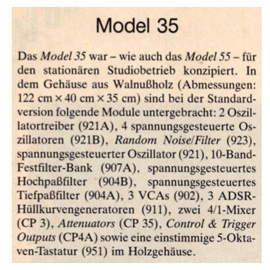 Moog Model 35