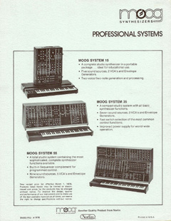 MOOG: System 15/35/55