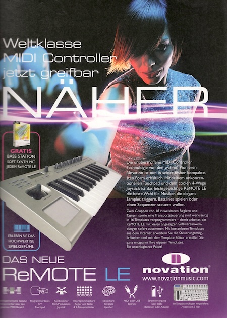Weltklasse MIDI Controller jetzt greifbar NÄHER Weltklasse MIDI Controller jetzt greifbar NÄHER