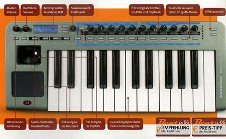 NOVATION: Xiosynth 25