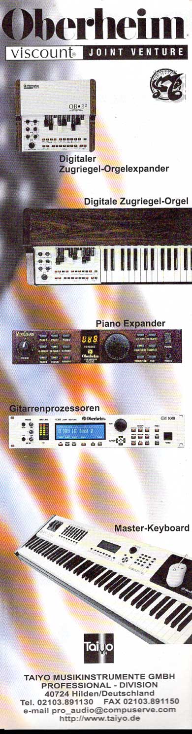 Oberheim Viscount Joint Venture Oberheim Viscount Joint Venture