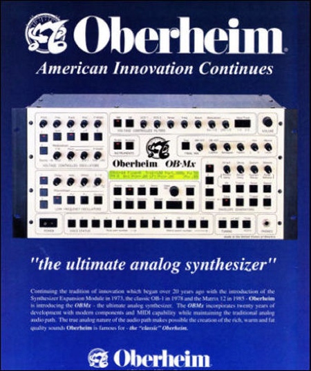 Oberheim OB•Mx - American Innovation Continues