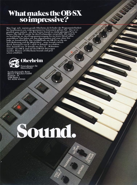 What makes the OB-SX so impressive? What makes the OB-SX so impressive?