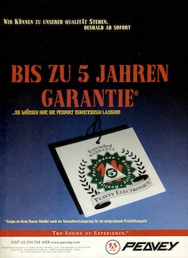 Wir können zu unserer Qualität stehen, deshalb ab sofort bis zu 5 Jahren Garantie
