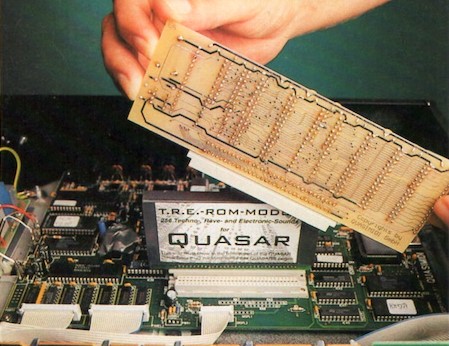 QUASAR: Einbau T.R.E.-ROM- und RAM-Board
