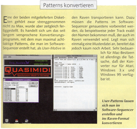 Patterns konvertieren Patterns konvertieren