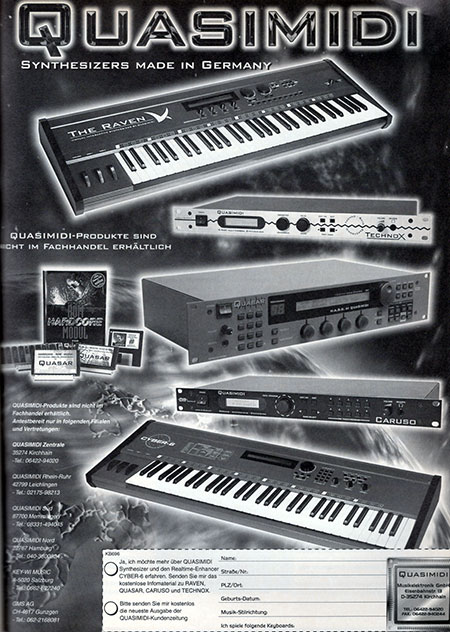 QUASIMIDI - Synthesizers Made in Germany