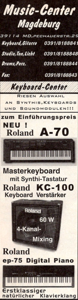 zum Einführungspreis NEU ! Roland A-70 zum Einführungspreis NEU ! Roland A-70