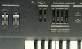 ROLAND: A-70: Bedienfeld