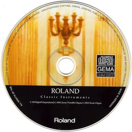 Demo-CD Roland C-180