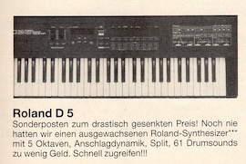 Roland D 5
