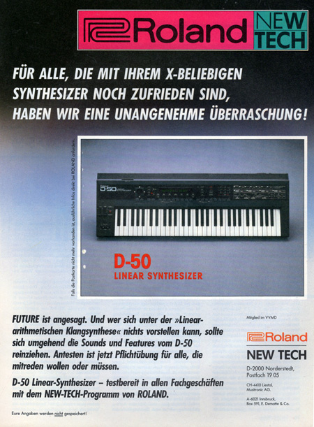 Für alle, die mit Ihrem X-beliebigen Synthesizer noch zufrieden sind, haben wir eine unangenehme Überraschung!