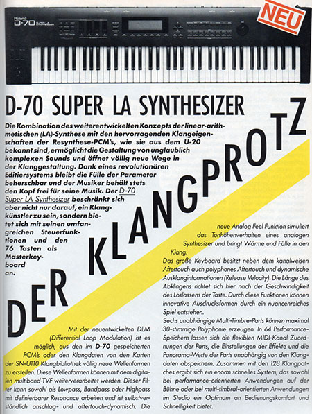 Der Klangprotz