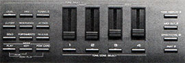 ROLAND: D-70: 4-Tone-Palette-Slider