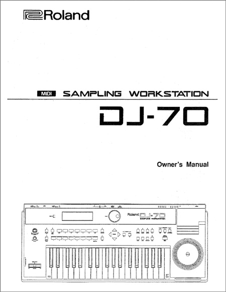 Owner's Manual Owner's Manual