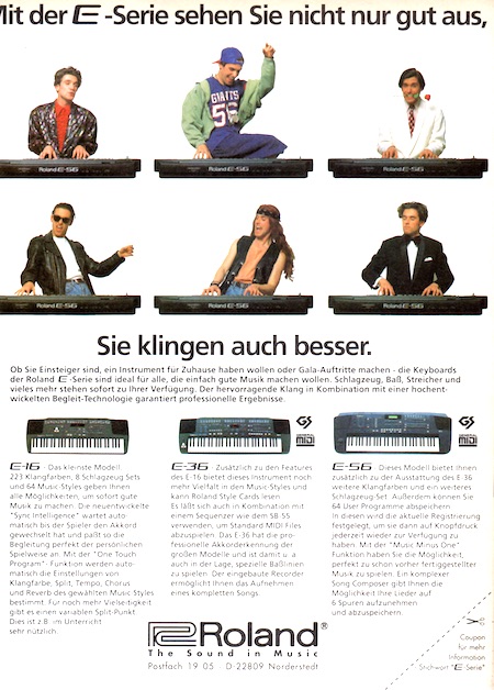 Mit der E-Serie sehen Sie nicht nur gut aus, Sie klingen auch besser. Mit der E-Serie sehen Sie nicht nur gut aus, Sie klingen auch besser.